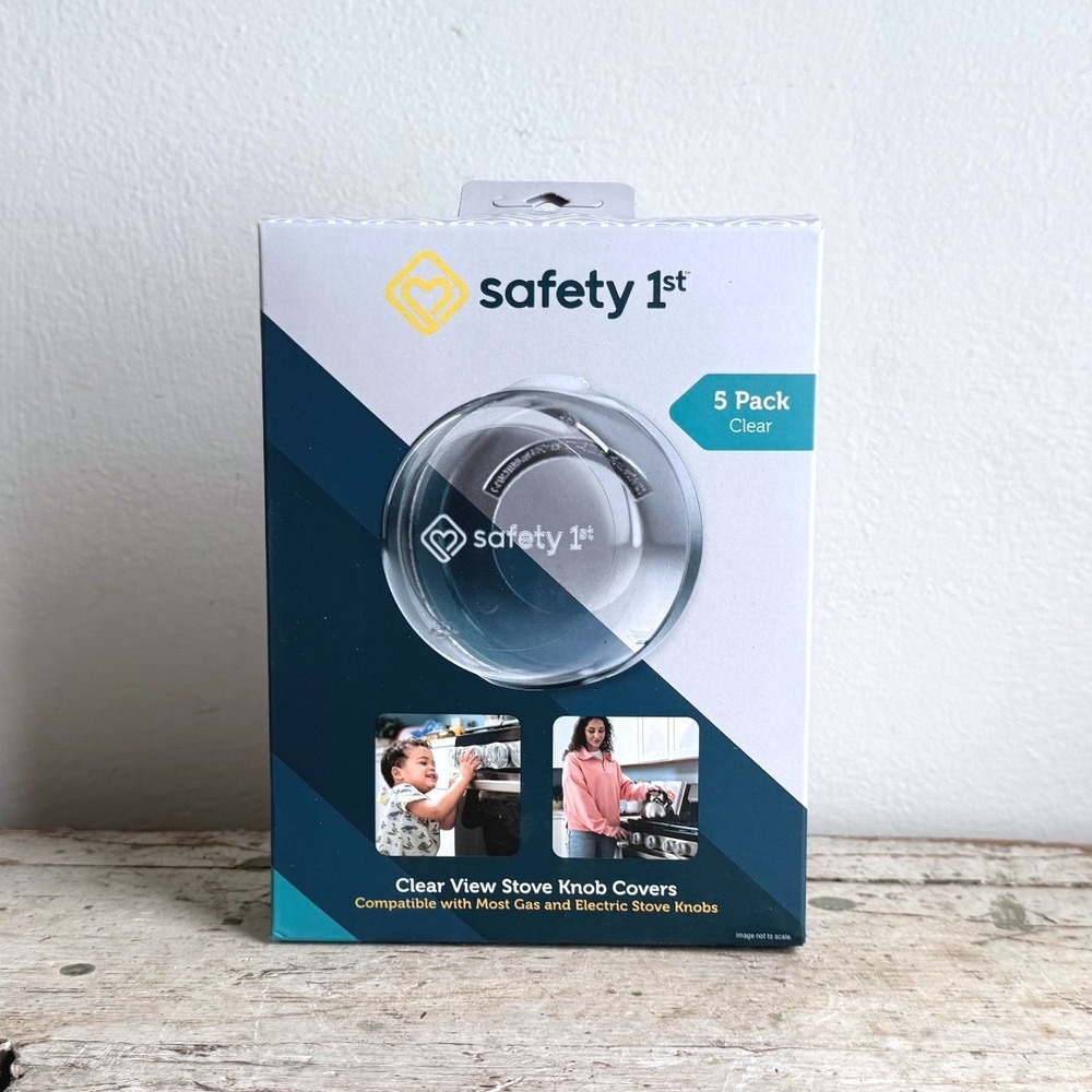 Safety 1st Clear View Stove Knob Covers 5 Pack Child Safety HS302